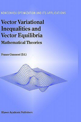 【预售】Vector Variational Inequalities and Vector