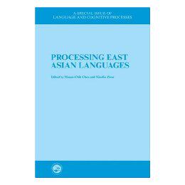 【预售】Processing East Asian Languages: A Special Issue of
