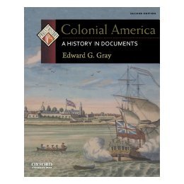【预售】Colonial America: A History in Documents