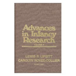 【预售】Advances in Infancy Research, Volume 4