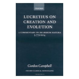 Commentary Lucretius Evolution and 预售 Creation