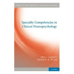 【预售】Specialty Competencies in Clinical Neuropsychology