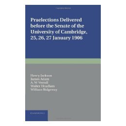 【预售】Praelections Delivered Before the Senate of the