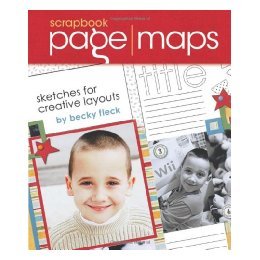 【预售】Scrapbook Page Maps: Sketches for Creative Layouts