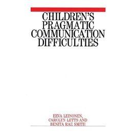 【预售】Children'S Pragmatic Communication Difficulties