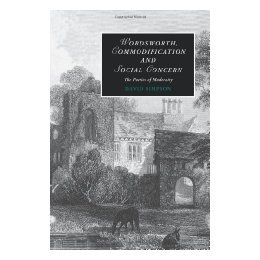 【预售】Wordsworth, Commodification, and Social Concern: The