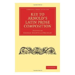 【预售】Key to Arnold's Latin Prose Composition