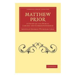【预售】Matthew Prior: A Study of His Public Career and