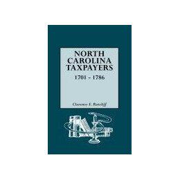 【预售】North Carolina Taxpayers, 1701-1786 [1st Vol]