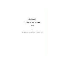 【预售】Alabama Census Returns 1820 - Genealogical