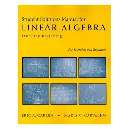 预售 Linear Solution Manual Algebra