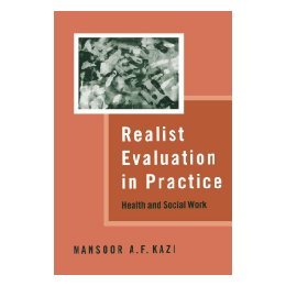 【预售】Realist Evaluation in Practice: Health and Social