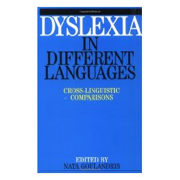 【预售】Dyslexia - Cross-Linguistic Comparisons