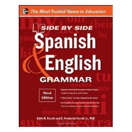 【预售】Side-By-Side Spanish and English Grammar, 3rd