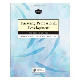 【预售】Pursuing Professional Development: The Self as
