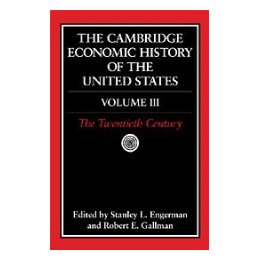 【预售】Camb Econ Hist of United States V3