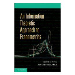 【预售】Information Theoretic Econometric Models
