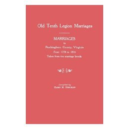 【预售】Marriages in Rockingham County, Virginia, from 1778