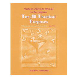 【预售】For All Practical Purposes Student Solutions Manual