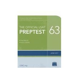 【预售】The Official LSAT Preptest 63