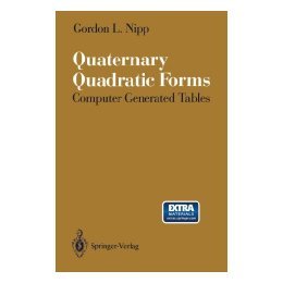 【预售】Quaternary Quadratic Forms: Computer Generated
