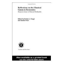 【预售】Reflections on the Classical Canon in Economics: