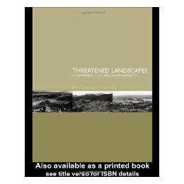 【预售】Threatened Landscapes