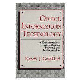 【预售】Office Information Technology: A Decision-Maker's