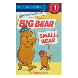 英文原版 贝贝熊：大熊小熊 分级读物 The Berenstain Bears' Big Bear, Small Bear