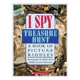 I Spy Treasure Hunt: A Book of Picture Riddles 书籍/杂志/报纸 儿童读物原版书 原图主图
