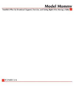 【预售】Model Mommy: Vendela's Plan for Emotional Support,