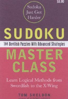 【预售】Sudoku Master Class: 144 Devilish Puzzles with