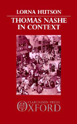 【预售】Thomas Nashe in Context