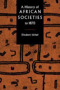 【预售】A History of African Societies to 1870