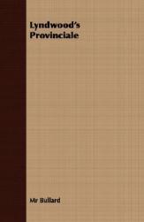 【预售】Lyndwood's Provinciale