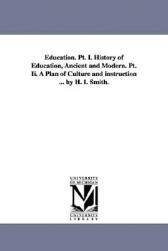 【预售】Education. PT. I. History of Education, Ancient and