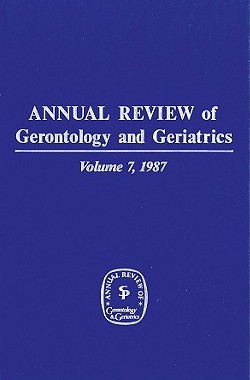 【预售】Annual Review of Gerontology and Geriatrics, Volume