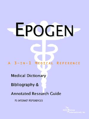 【预售】Epogen: A Medical Dictionary, Bibliography, and 书籍/杂志/报纸 原版其它 原图主图