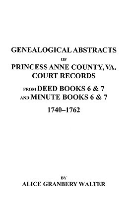 【预售】Genealogical Abstracts of Princess Anne County, Va.