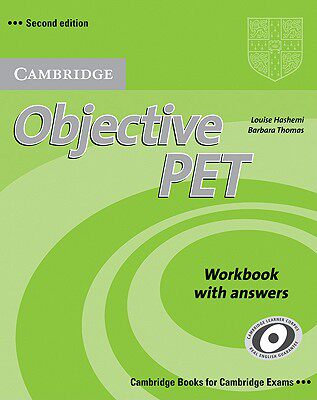 【预售】Cambridge Objective Pet Workbook with Answers