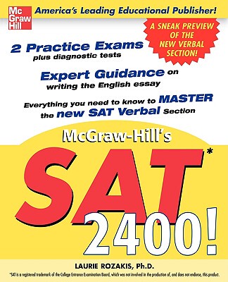 【预售】SAT 2400!: A Sneak Preview of the New SAT English