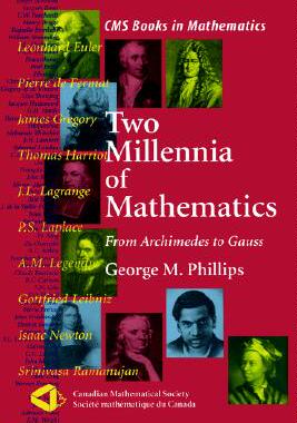 【预售】Two Millennia of Mathematics: From Archimedes to