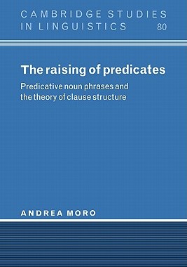 【预售】The Raising of Predicates: Predicative Noun Phrases