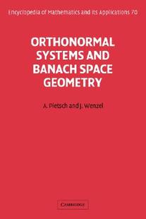 Systems Orthonormal and Banach Geometry Space 预售