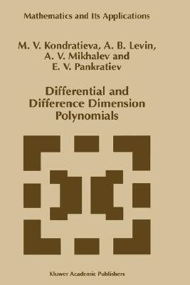 【预售】Differential and Difference Dimension Polynomials