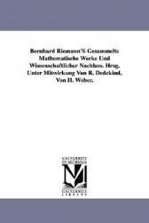 【预售】Bernhard Riemann's Gesammelte Mathematische Werke