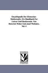 【预售】Encyklopdie Der Elementar-Mathematik. Ein Handbuch