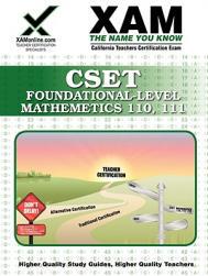 【预售】CSET Foundational-Level Mathematics 110, 111