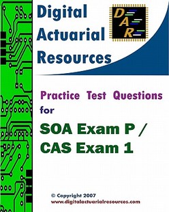 【预售】Practice Test Questions for Soa Exam P / Cas Exam 1