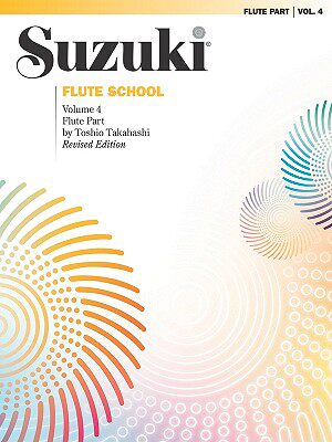 【预售】Suzuki Flute School, Vol 4: Flute Part